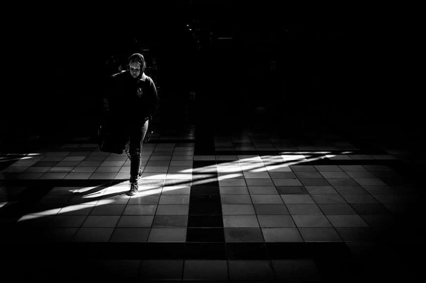 Fast autofocus even in low light makes the 23mm f/2 a great lens for street photography