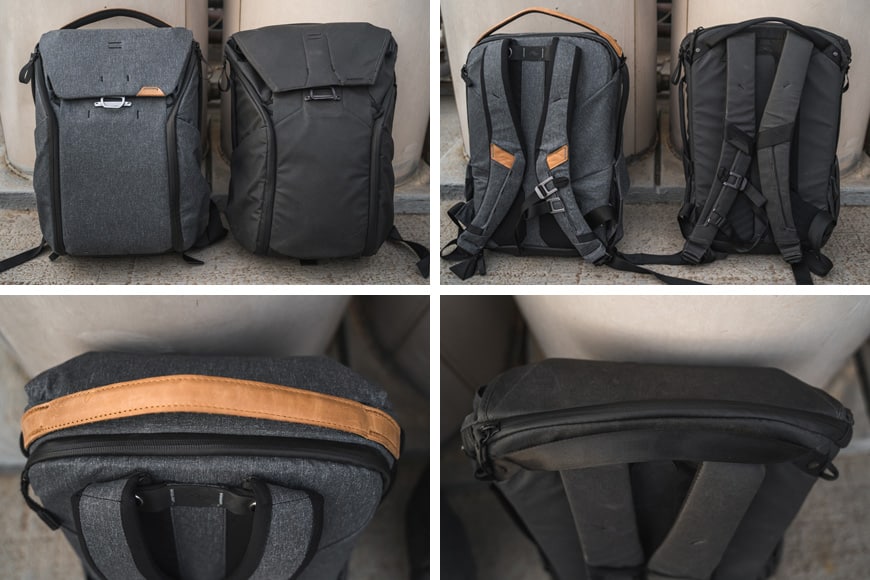 The Everyday Backpack V2 definitely has had work done to it. Not only has it had a face lift, but there are also a range of functionality changes and a few new bits added to it.