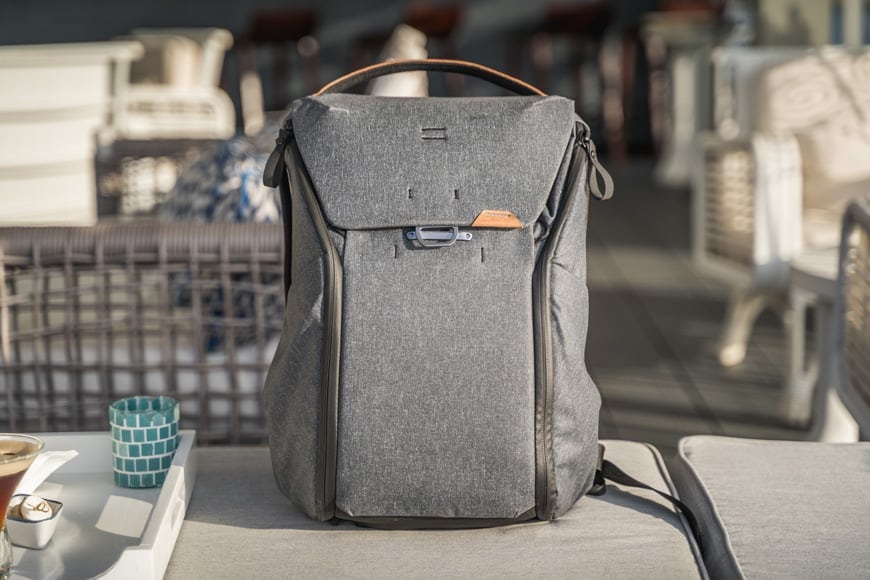 The Everyday Backpack V2 is a fantastic looking bag that fits in to any situation.